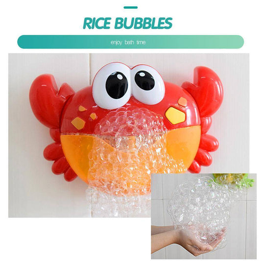 Cute Crab Bubble Maker Bath Toys