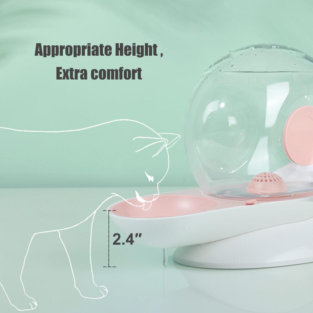 Snail-shaped Water Feeder for Pets
