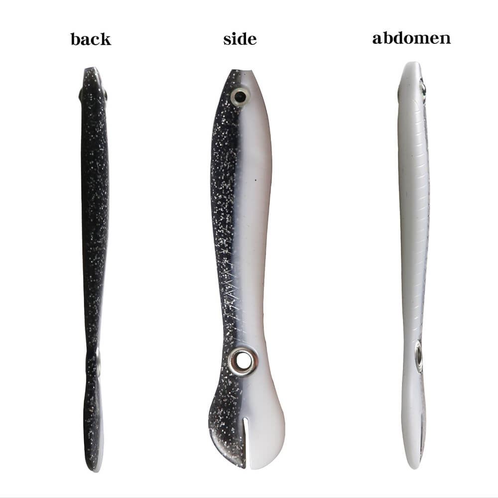 Soft Bionic Swimming Lures Fishing Bait for Saltwater & Freshwater