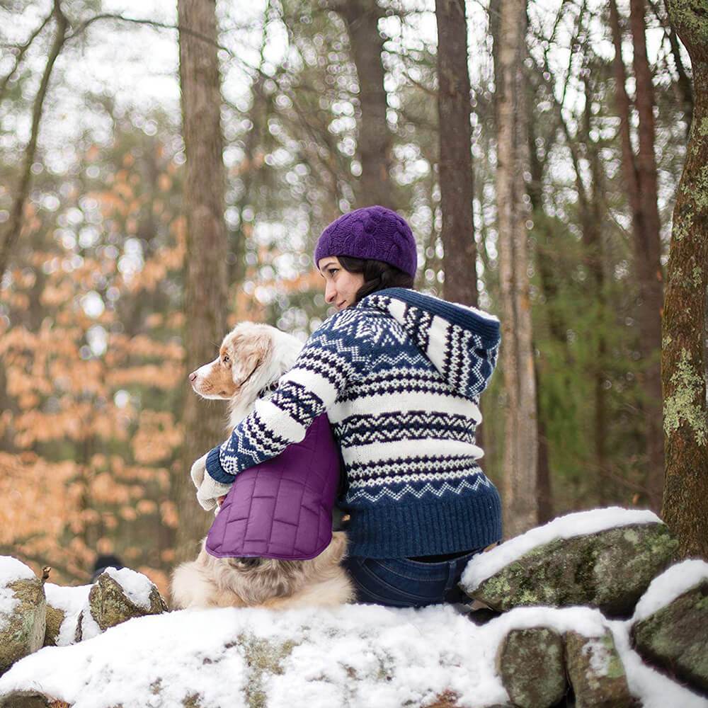 Reversible Winter Outdoor Coat for Dog