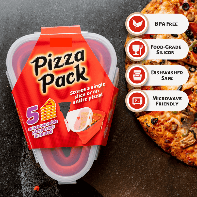 Pizza Pack | Collapsible Container for Pizza