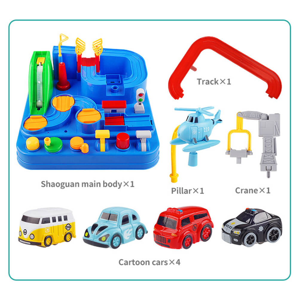 Car Adventure Toys for Kids -- Puzzle Car Track Playsets