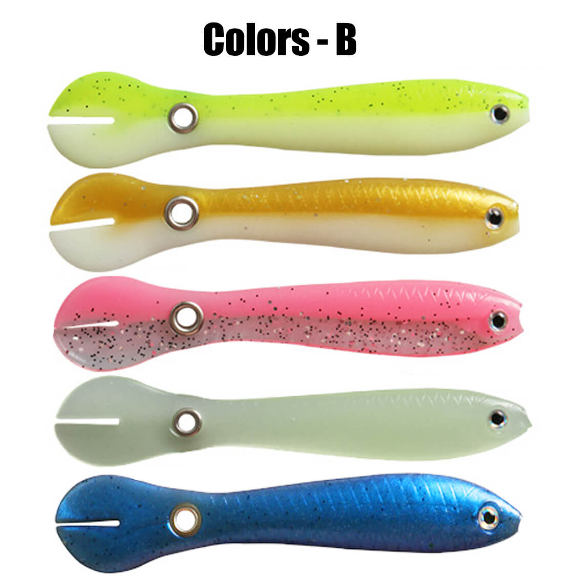 Soft Bionic Swimming Lures Fishing Bait for Saltwater & Freshwater